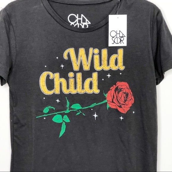 CHASER Wild child graphic T-shirt - Picture 4 of 9
